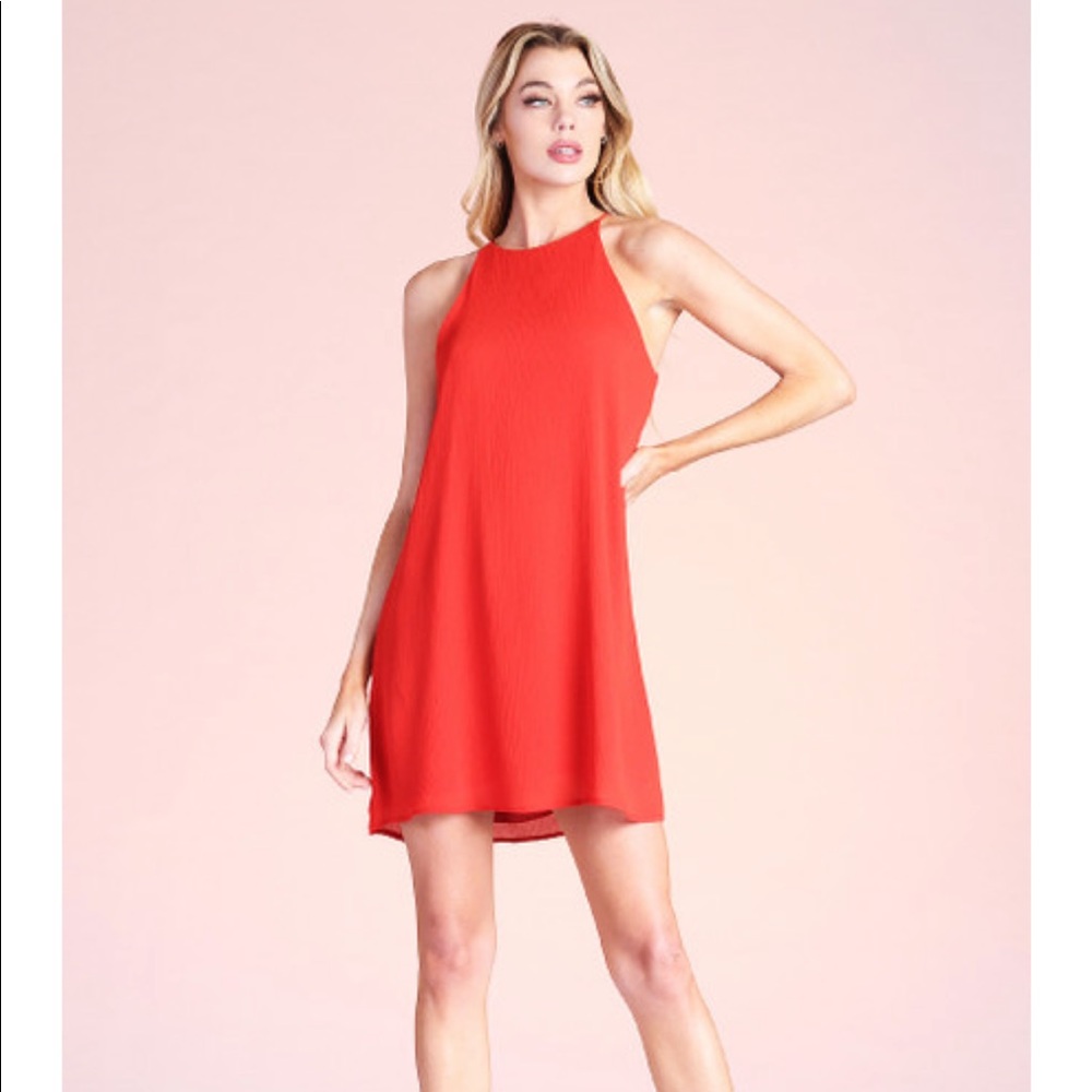 Tyche Rosetta Sleeveless Swing Dress Size M